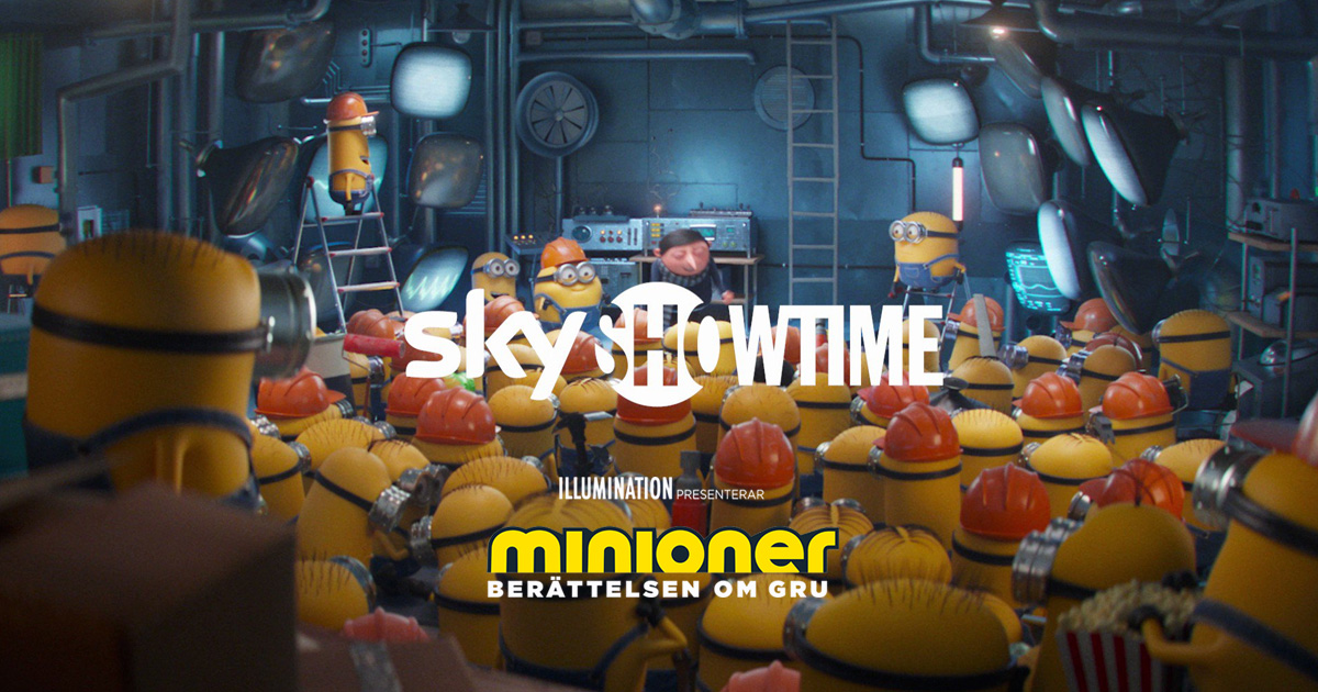 SkyShowtime visar Minioner: Berättelsen om Gru